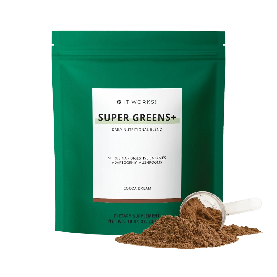 It Works! Super Greens+ Cocoa Dream Flavor