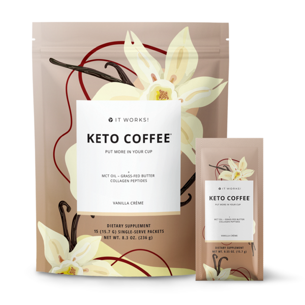 IT WORKS! Keto Coffee® – Vanilla Crème